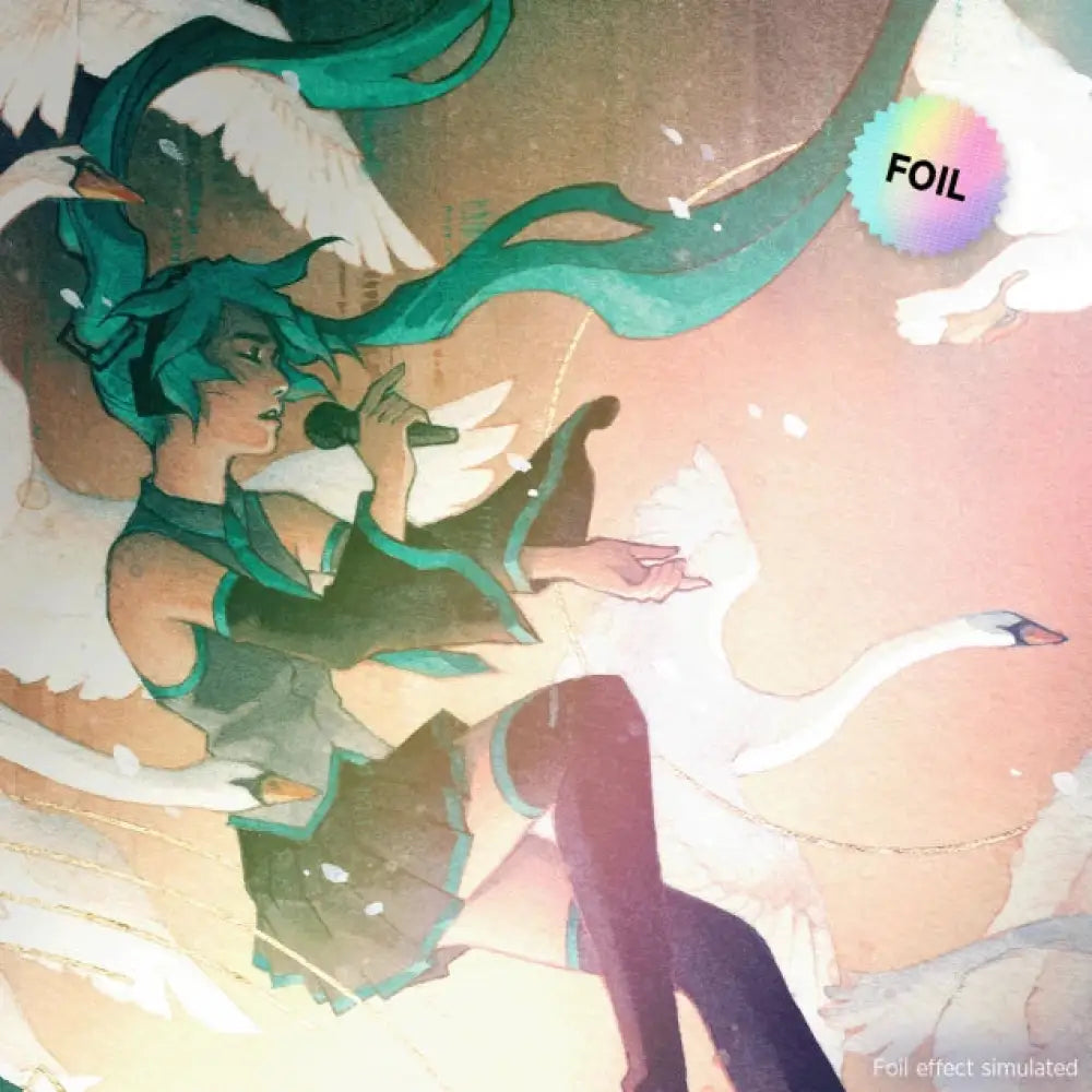 Secret Lair x Hatsune Miku: Winter Diva Rainbow Foil Edition