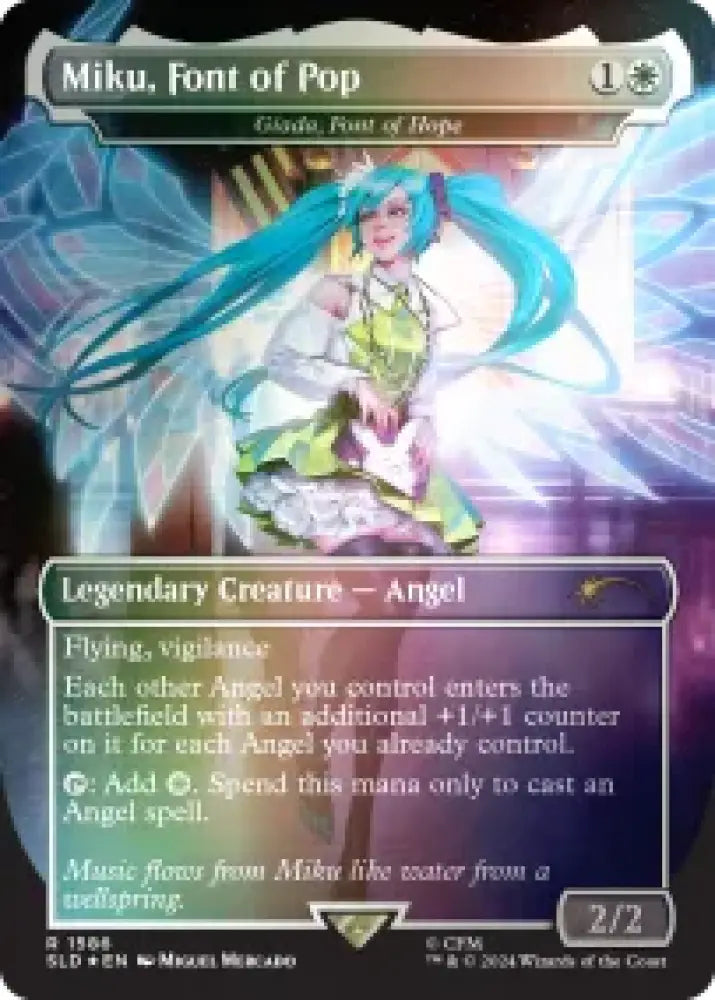 Secret Lair x Hatsune Miku: Winter Diva Rainbow Foil Edition Secret Lair x Hatsune Miku: Winter Diva Rainbow Foil Edition