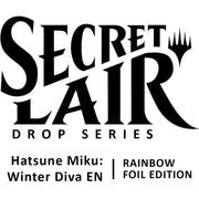 Secret Lair Drop Secret Lair x Hatsune Miku Winter Diva EN Rainbow Foil Edition - Magic: The Gathering Sealed