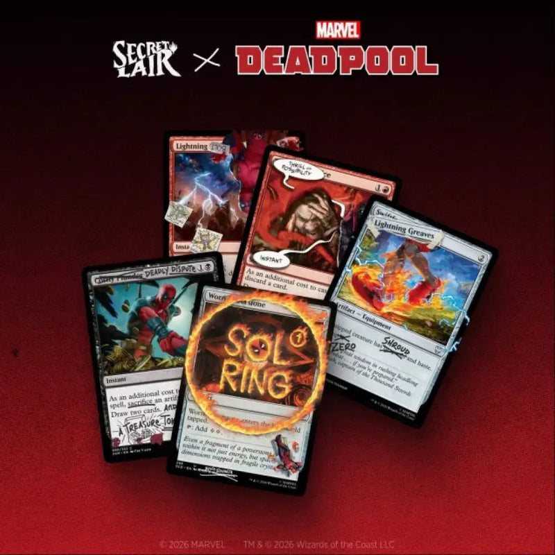 Secret Lair x Marvel’s Deadpool: I Fixed It (You’re Welcome) - Magic: The Gathering Sealed