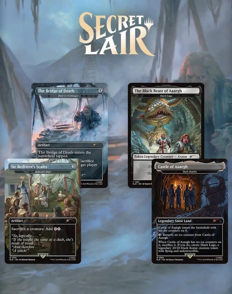 Secret Lair x Monty Python and the Holy Grail: Vol. 2 Traditional Foil Edition - Magic: The Gathering Sealed