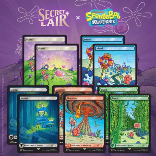 Secret Lair x SpongeBob SquarePants: Lands Under the Sea - Magic: The Gathering Sealed
