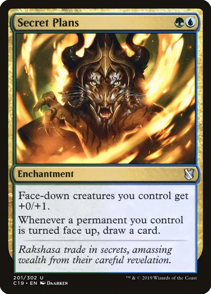 Secret Plans [Commander 2019] - MTG Single