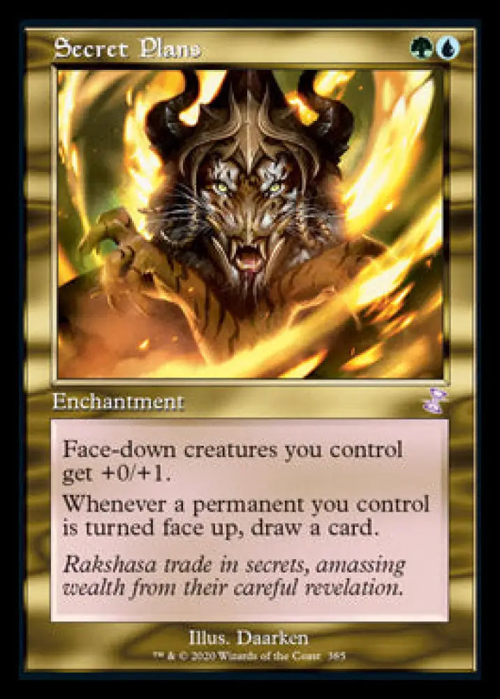 Secret Plans (Timeshifted) [Time Spiral Remastered] - MTG Single