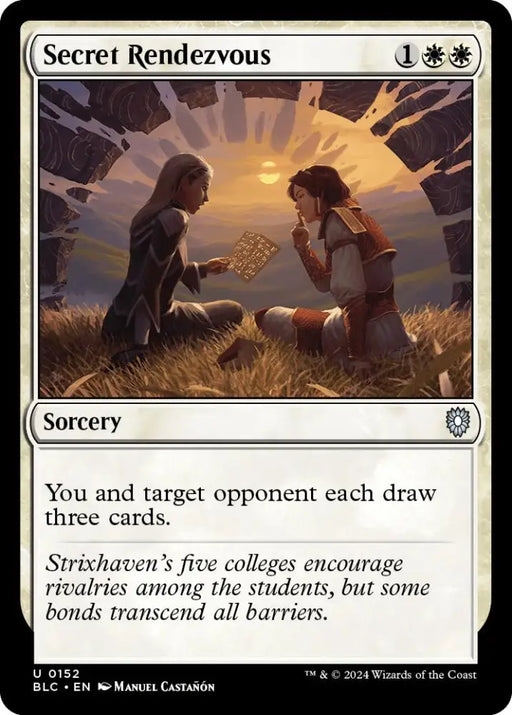 Secret Rendezvous [Bloomburrow Commander] - MTG Single