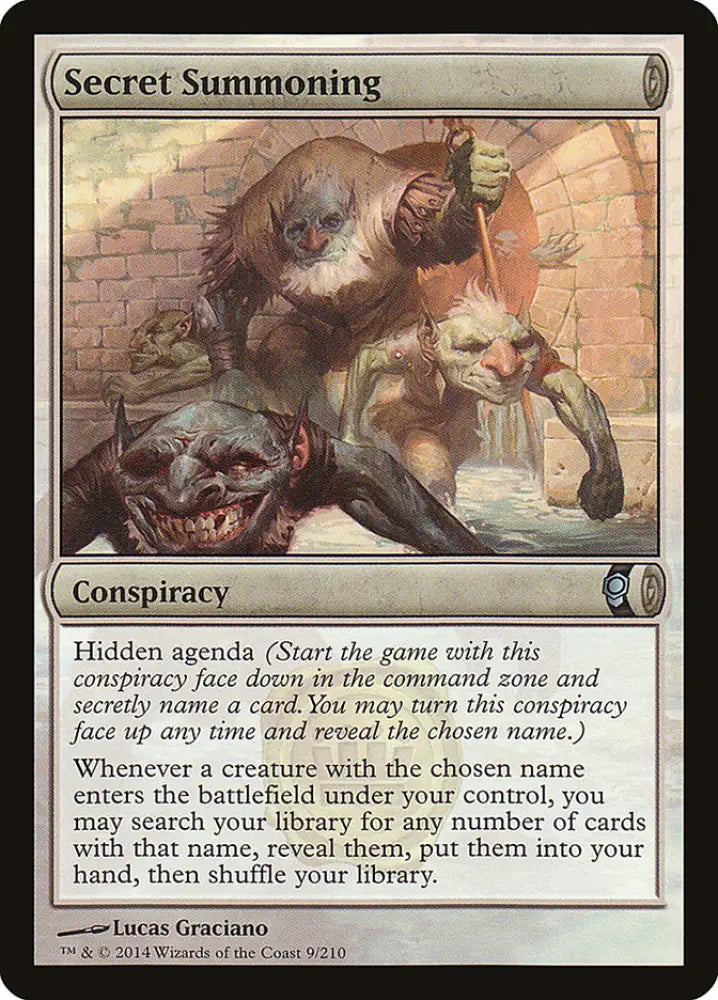 Secret Summoning [Conspiracy] - MTG Single