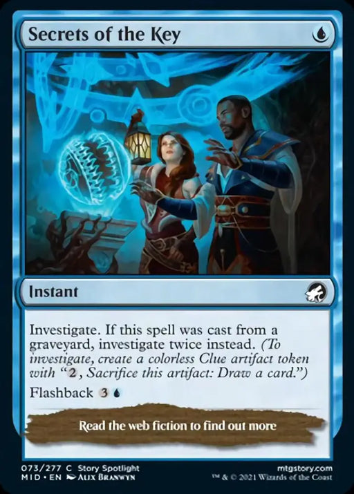 Secrets of the Key [Innistrad: Midnight Hunt] - MTG Single