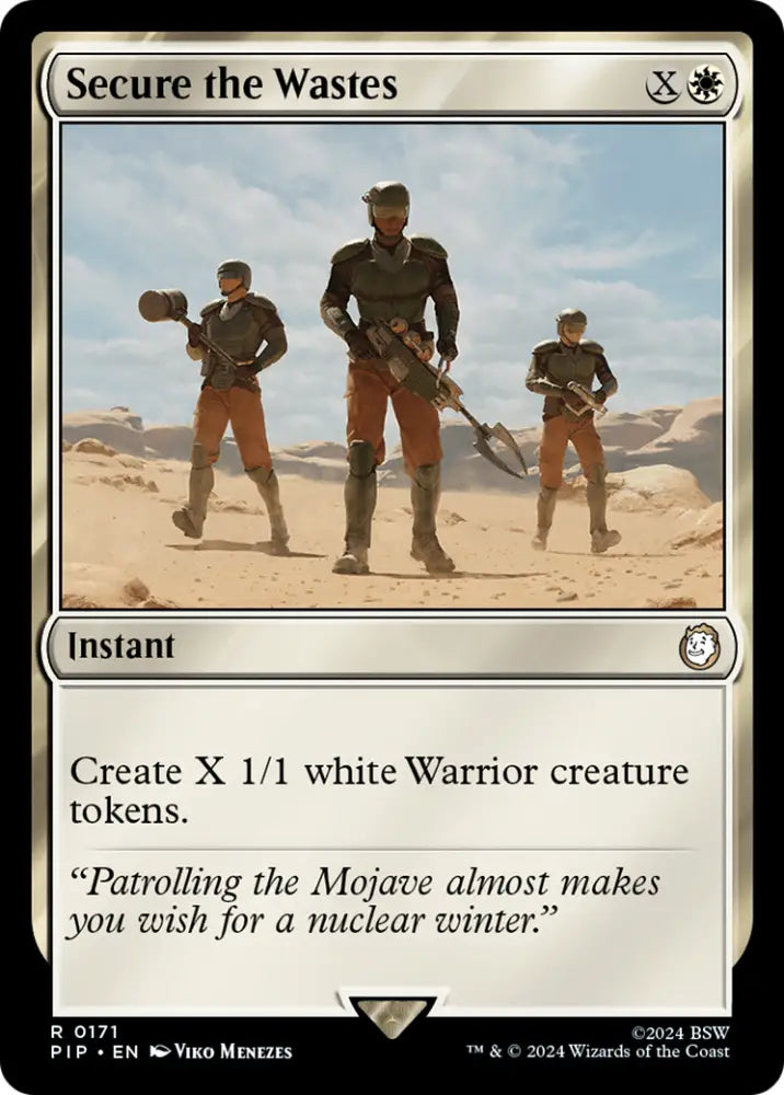 Secure the Wastes [Fallout] - MTG Single