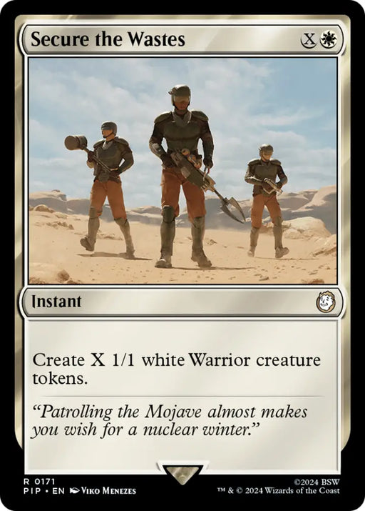 Secure the Wastes [Fallout] - MTG Single