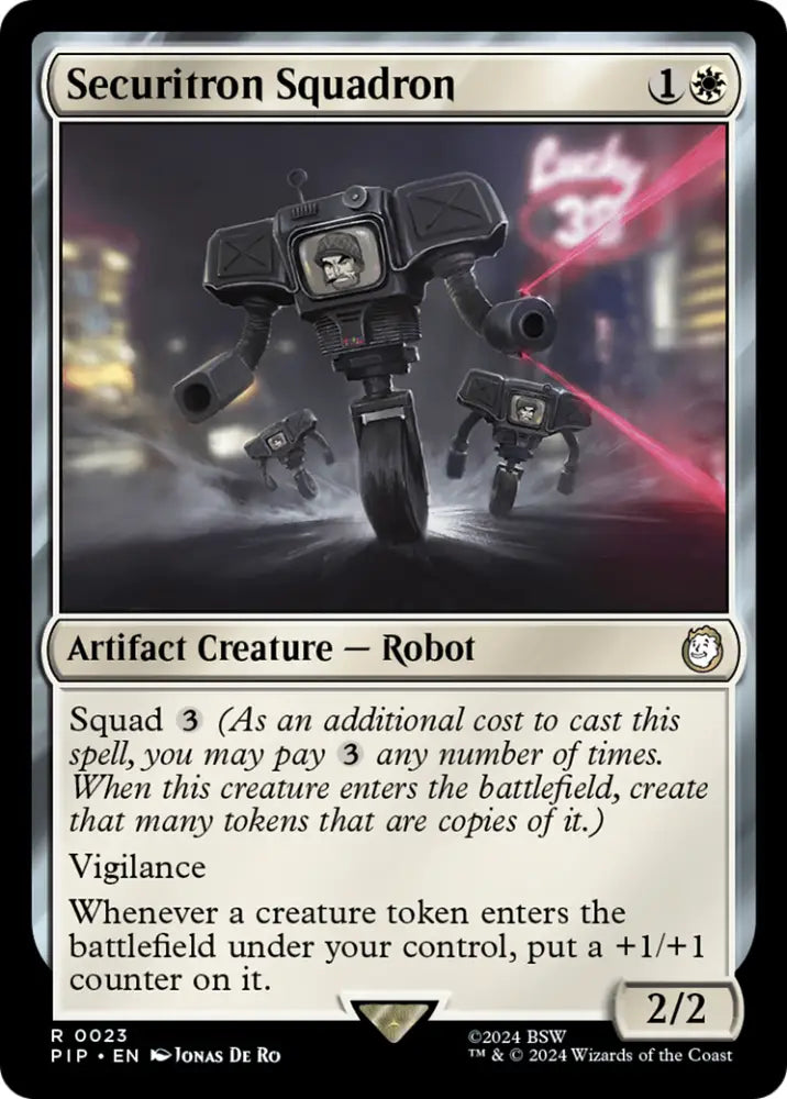 Securitron Squadron [Fallout] - MTG Single
