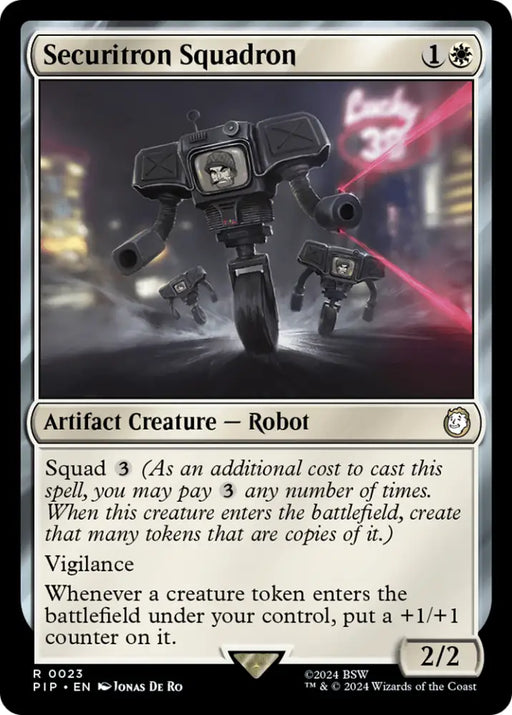 Securitron Squadron [Fallout] - MTG Single