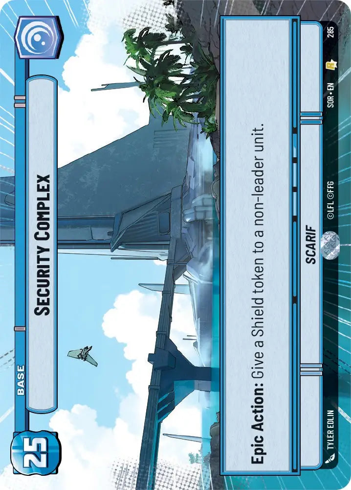 Security Complex (Hyperspace) (285) [Spark of Rebellion] - Star Wars: Unlimited Single