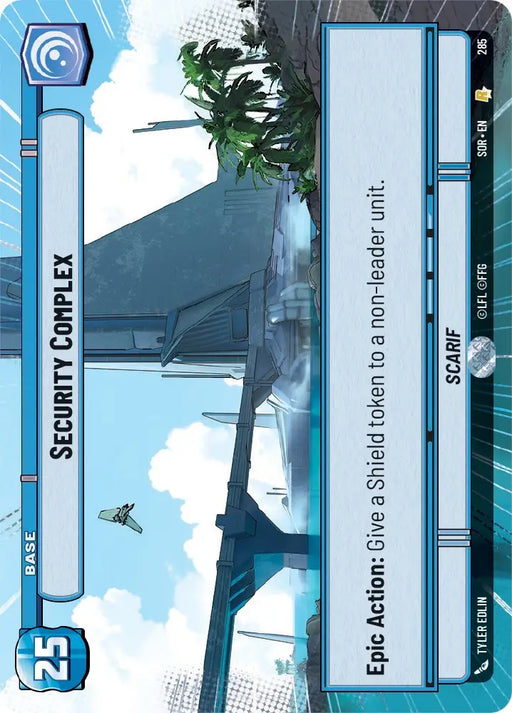 Security Complex (Hyperspace) (285) [Spark of Rebellion] - Star Wars: Unlimited Single
