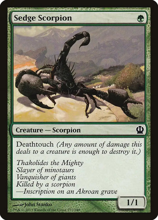 Sedge Scorpion [Theros] - MTG Single
