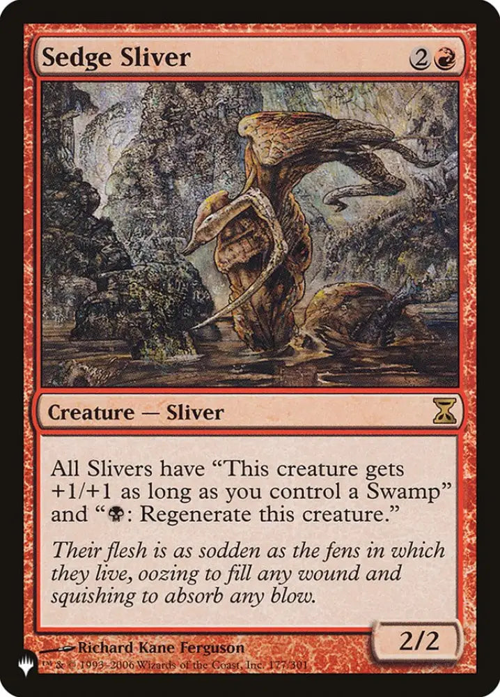 Sedge Sliver [The List] - MTG Single
