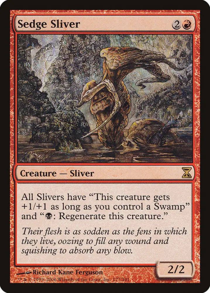 Sedge Sliver [Time Spiral] - MTG Single