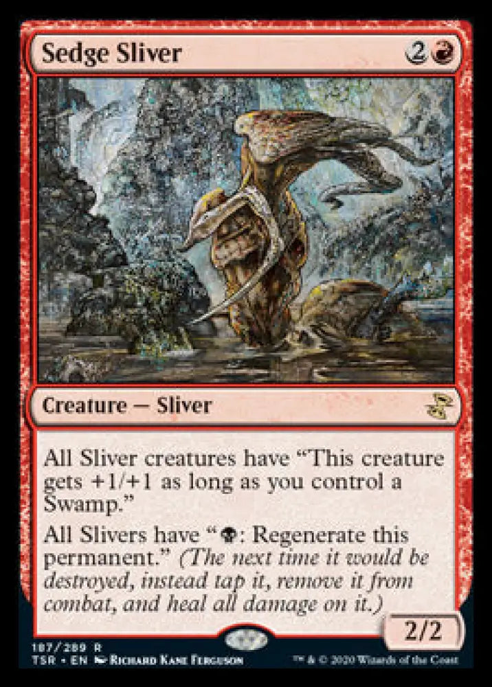 Sedge Sliver [Time Spiral Remastered] - MTG Single