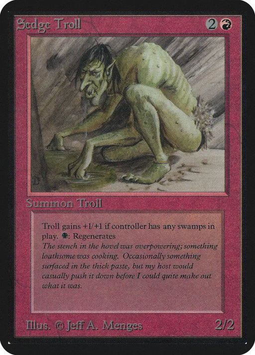 Sedge Troll [Alpha Edition] - MTG Single