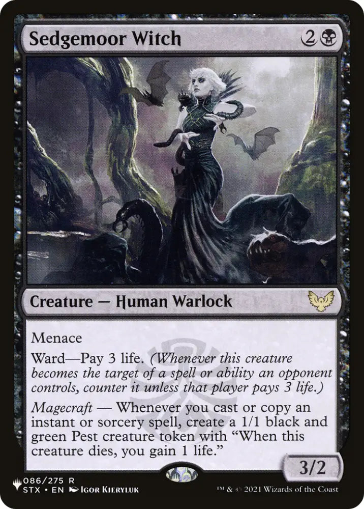 Sedgemoor Witch [The List] - MTG Single