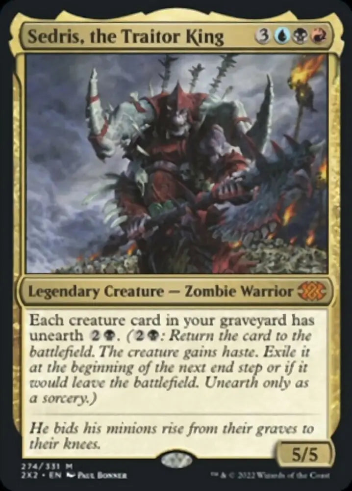 Sedris the Traitor King [Double Masters 2022] - MTG Single