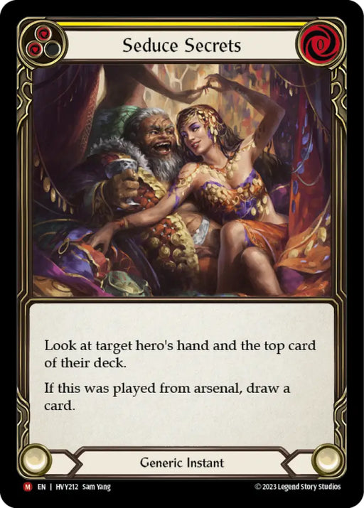 Seduce Secrets [Heavy Hitters] Rainbow Foil - Flesh And Blood Single