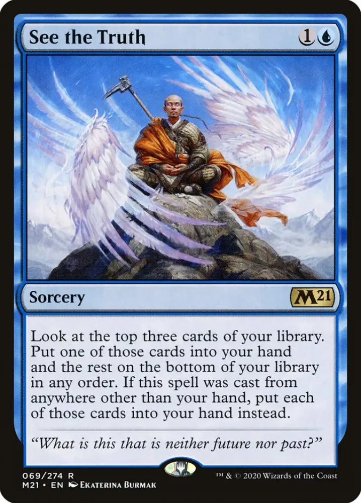 See the Truth [Core Set 2021] - MTG Single