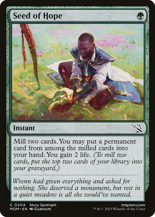 Seed of Hope [March of the Machine] - MTG Single