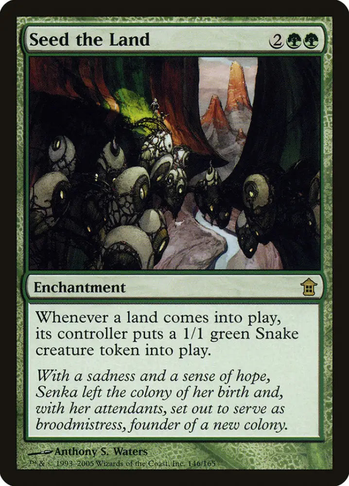 Seed the Land [Saviors of Kamigawa] - MTG Single
