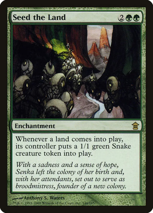 Seed the Land [Saviors of Kamigawa] - MTG Single