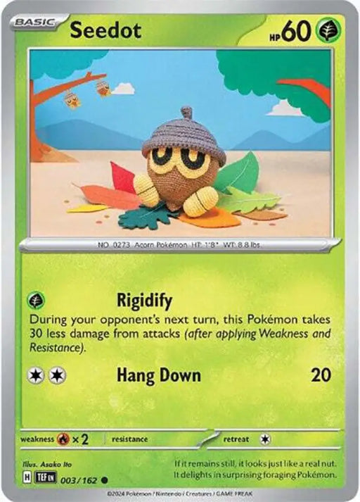 Seedot (003/162) [Scarlet & Violet: Temporal Forces] - Pokemon Single