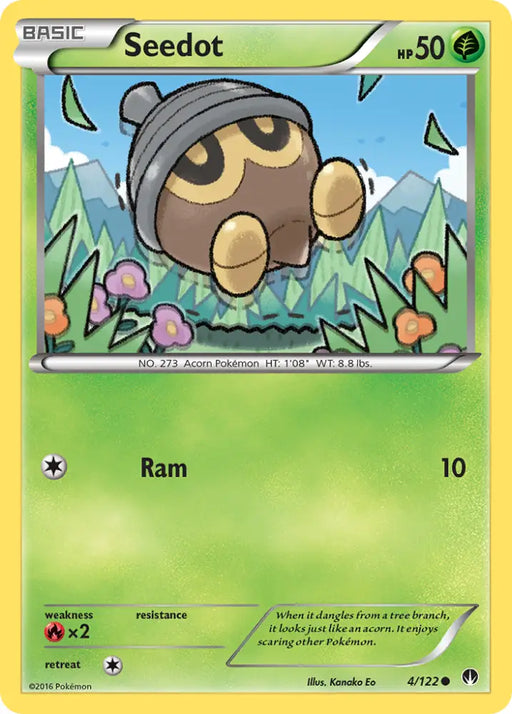 Seedot (4/122) [XY: BREAKpoint] - Pokemon Single