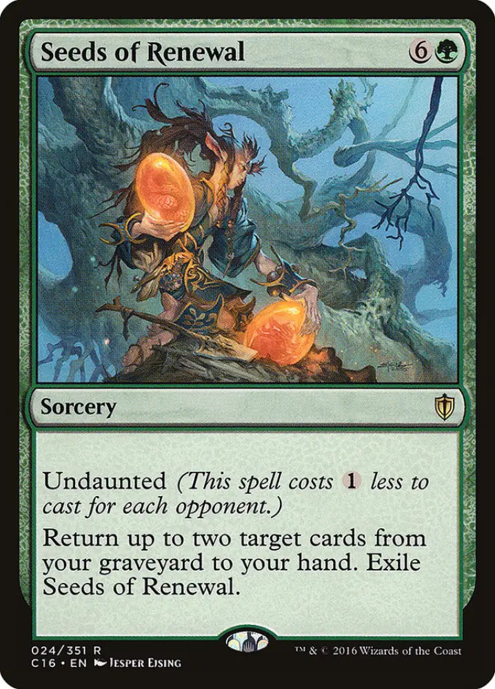 Seeds of Renewal [Commander 2016] - MTG Single