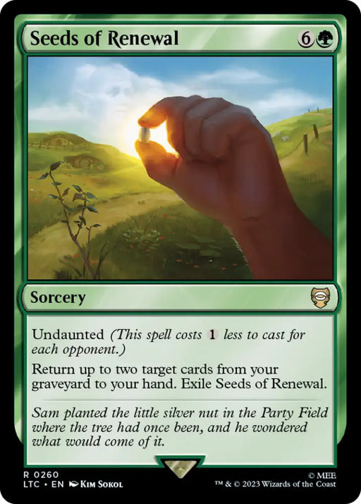 Seeds of Renewal [The Lord of the Rings: Tales of Middle-Earth Commander] - MTG Single