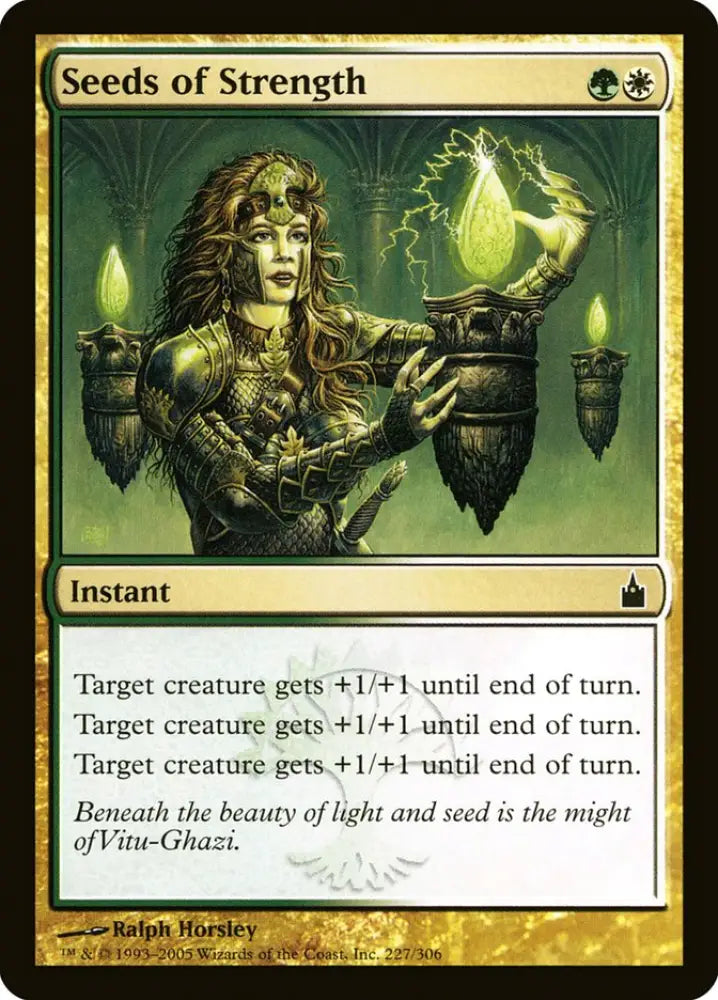 Seeds of Strength [Ravnica: City of Guilds] - MTG Single