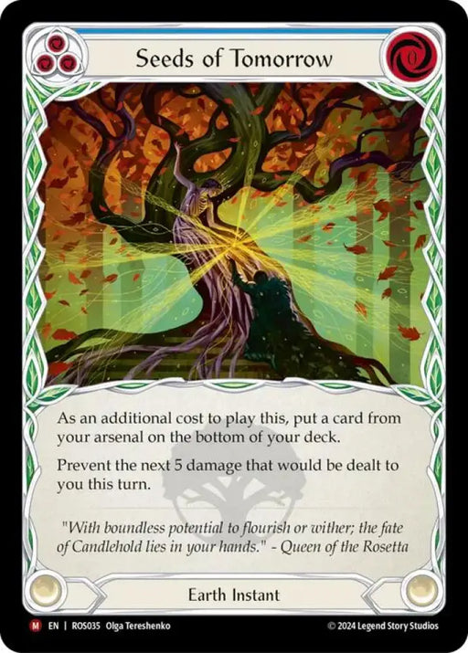 Seeds of Tomorrow [Rosetta] Rainbow Foil - Flesh And Blood Single