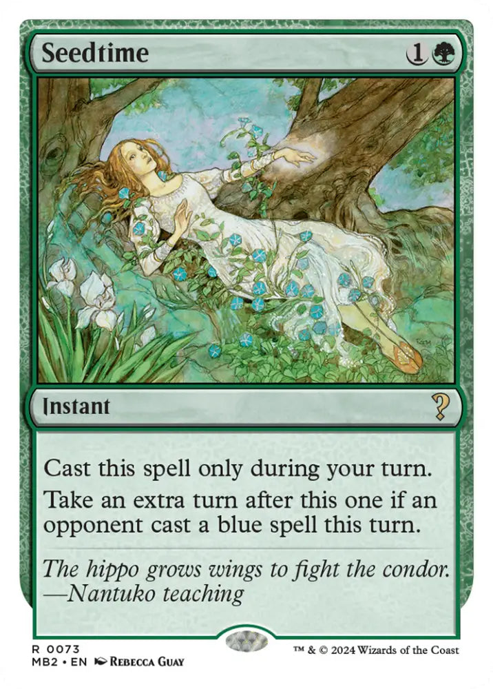 Seedtime [Mystery Booster 2] - MTG Single