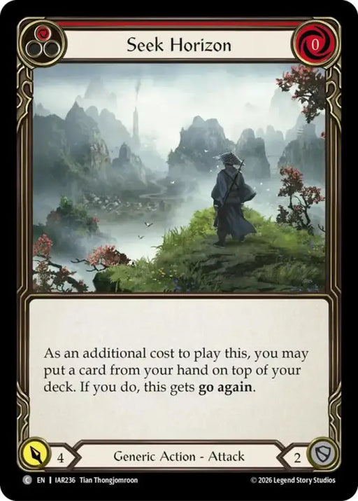 Seek Horizon (Red) (IAR236) [Usurp the Shadow Throne]