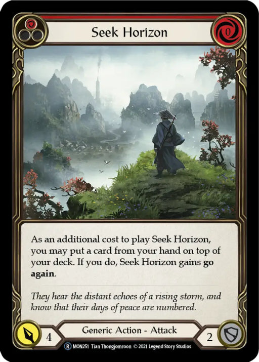 Seek Horizon (Red) [Monarch Unlimited] Unlimited Normal - Flesh And Blood Single