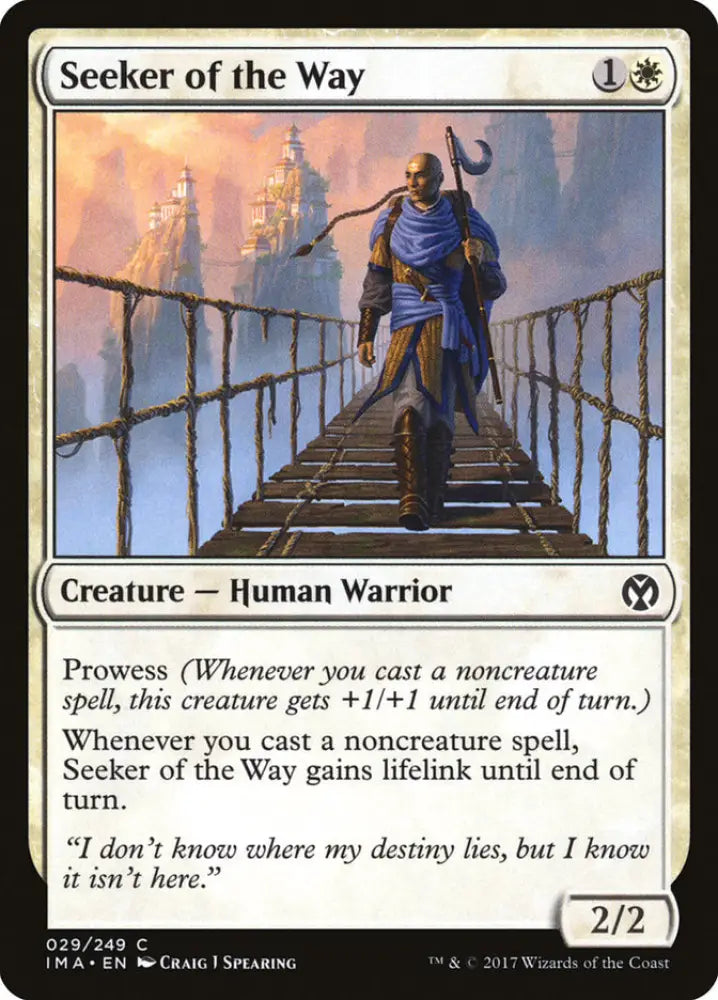 Seeker of the Way [Iconic Masters] - MTG Single