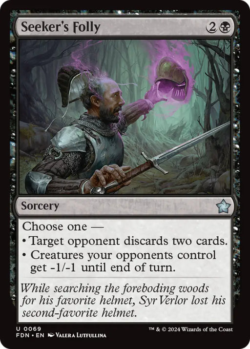 Seeker’s Folly [Foundations] - MTG Single