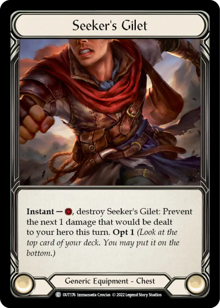 Seeker’s Gilet [Outsiders] Rainbow Foil - Flesh And Blood Single