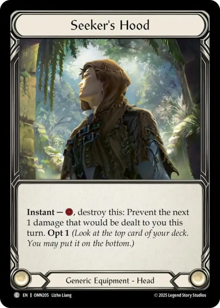 Seekers Hood (OMN205) [Omens of the Third Age]