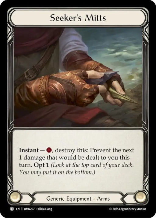 Seekers Mitts (OMN207) [Omens of the Third Age]