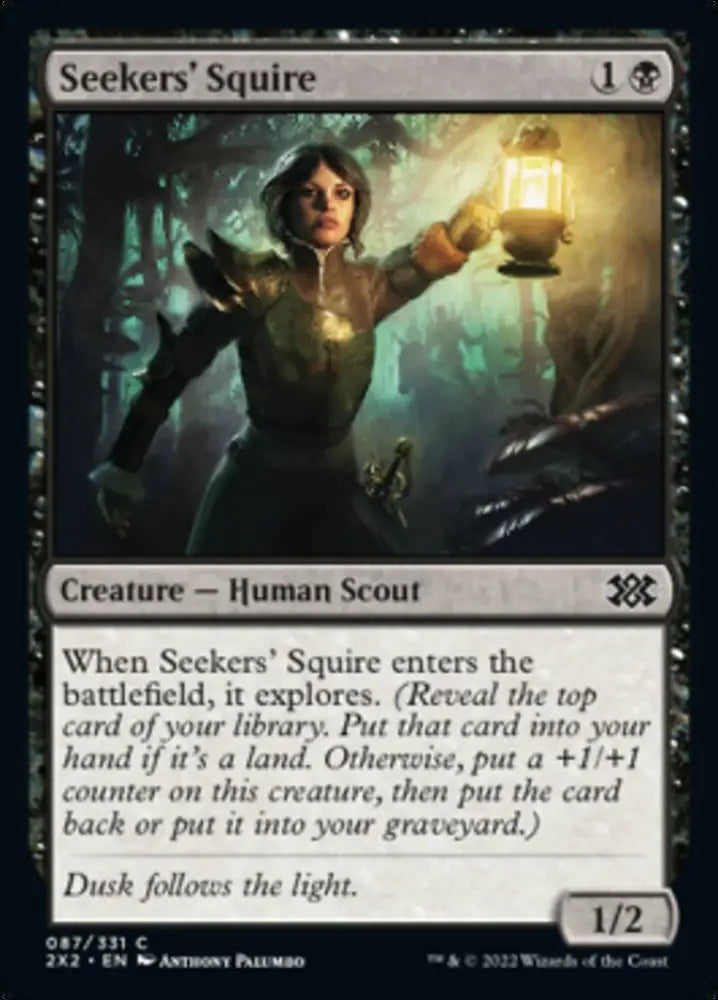 Seekers’ Squire [Double Masters 2022] - MTG Single