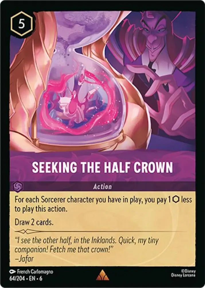 Seeking the Half Crown (64/204) [Azurite Sea] - Lorcana Single