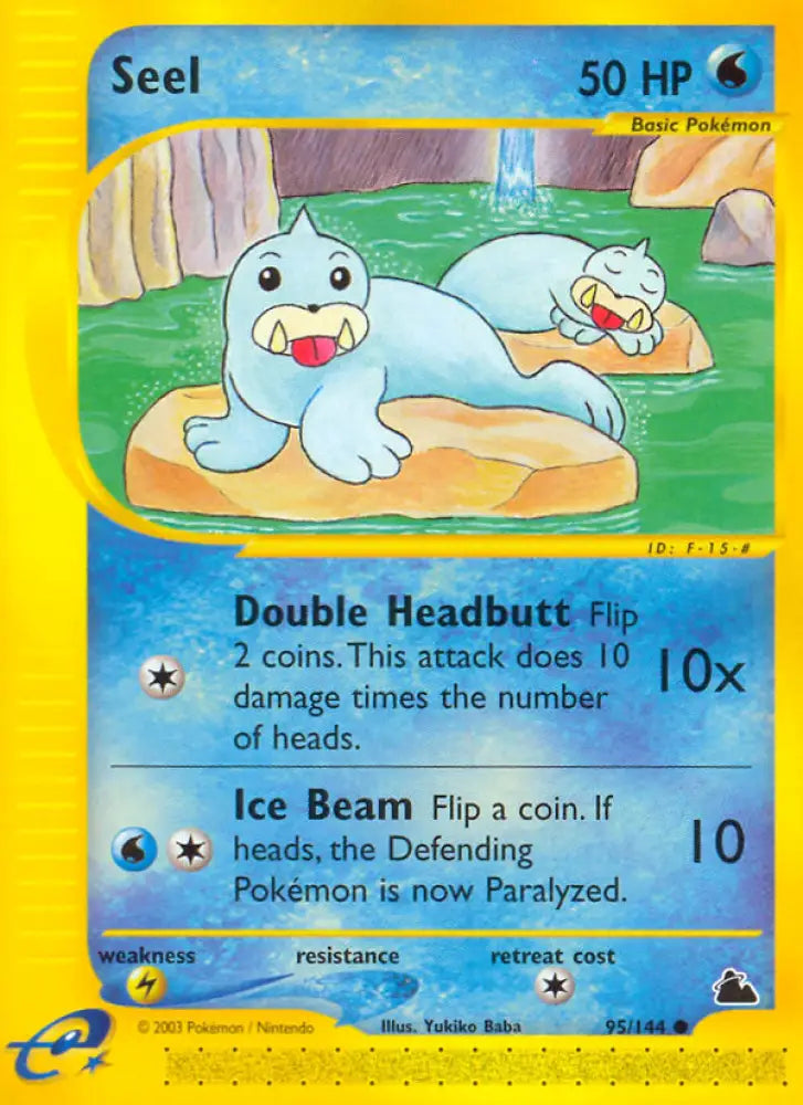 Seel (95/144) [Skyridge] - Pokemon Single