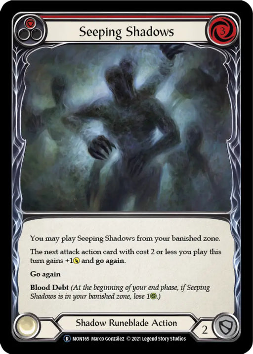 Seeping Shadows (Red) [Monarch Unlimited] Unlimited Normal - Flesh And Blood Single