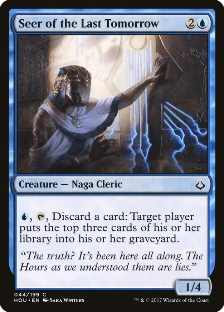 Seer of the Last Tomorrow [Hour of Devastation] - MTG Single