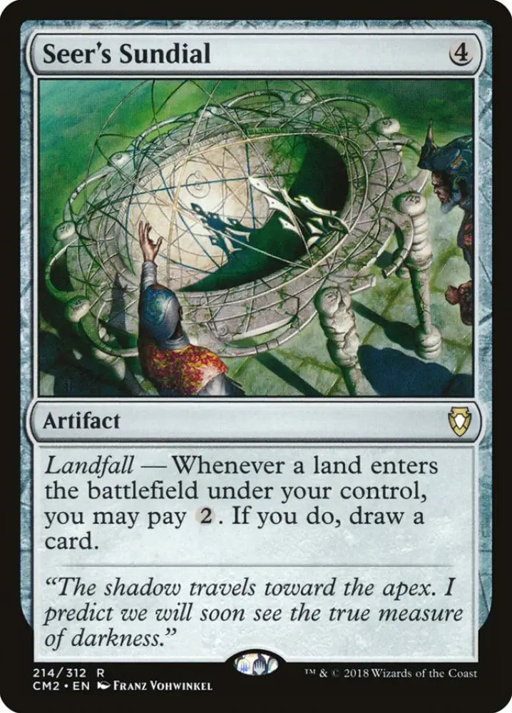 Seer’s Sundial [Commander Anthology Volume II] - MTG Single