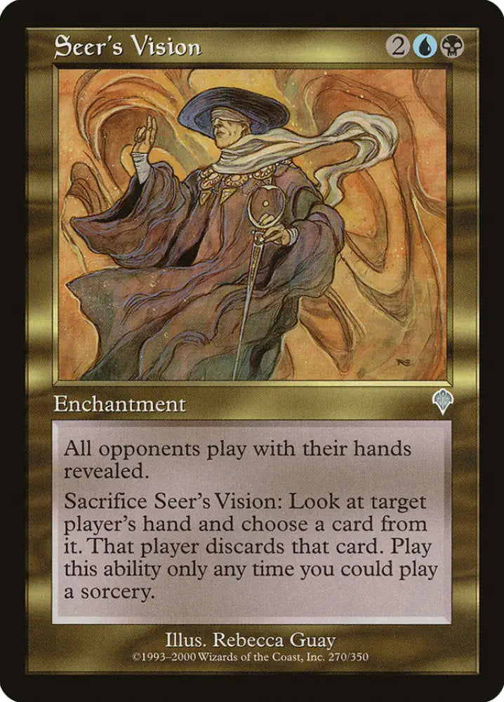 Seer’s Vision [Invasion] - MTG Single